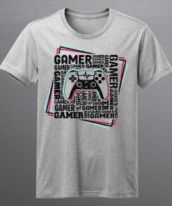Gamer- Tshirt- Ash